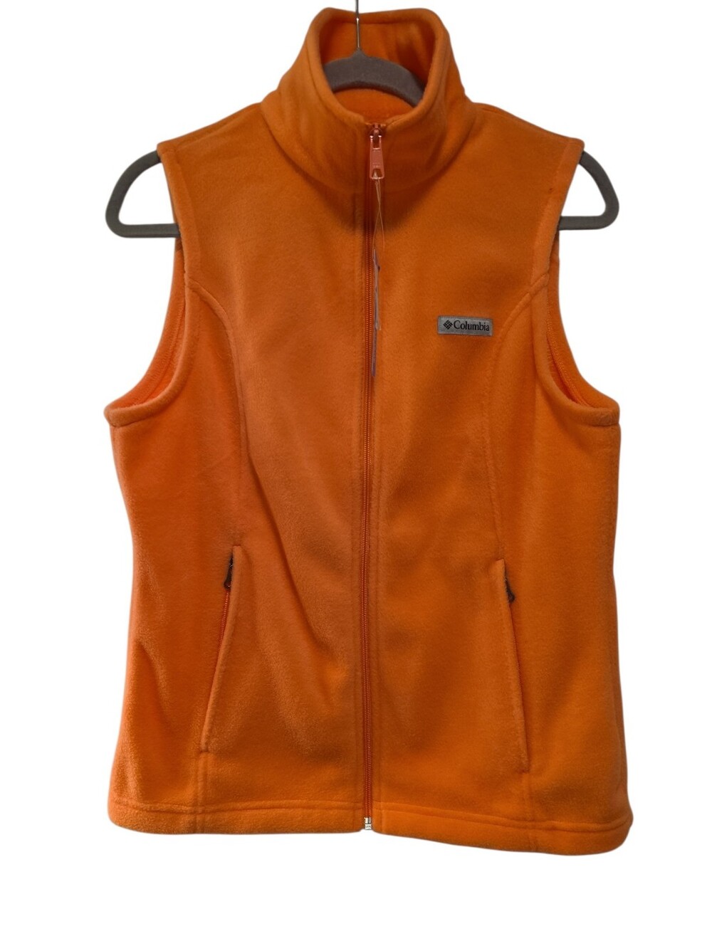 Columbia, NWT, Benton Springs Vest, Full Zip Up, Collar, Regular Fit, Women's S